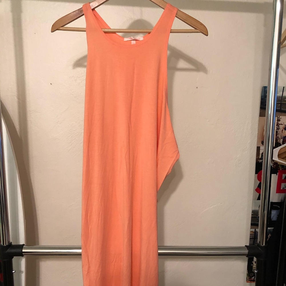 Victoria Secret peach comfy long dress size M